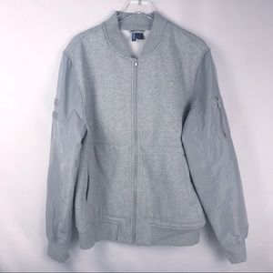 Men's Divided XLArge Light Grey Zip-up Jacket
